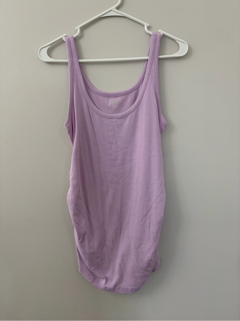 Maternity Lilac Scoop Neck Tank Top - Women
